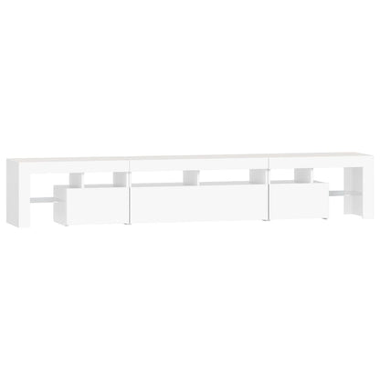 Tv-Meubel Met Led-Verlichting 230X36,5X40 Cm 230 x 36.5 x 40 cm Wit