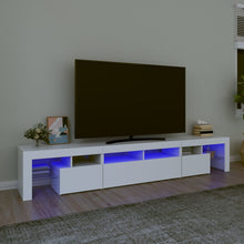 Tv-Meubel Met Led-Verlichting 230X36,5X40 Cm 230 x 36.5 x 40 cm Wit