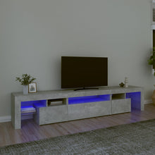 Tv-Meubel Met Led-Verlichting 25X36,5X40 Cm 215 x 36.5 x 40 cm Betongrijs