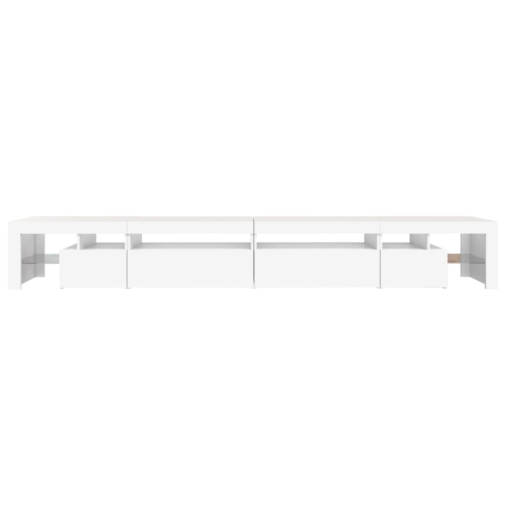 Tv-Meubel Met Led-Verlichting 290X36,5X40 Cm 290 x 36.5 x 40 cm Wit