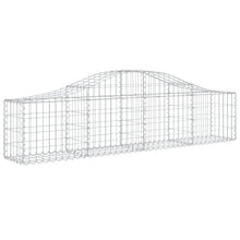 Schanskorf gewelfd 200x30x40/60 cm gegalvaniseerd ijzer 1 200 x 30 x 40/60 cm
