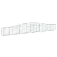 Schanskorf gewelfd 400x30x40/60 cm gegalvaniseerd ijzer 1 400 x 30 x 40/60 cm