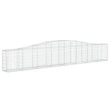 Schanskorf gewelfd 400x30x60/80 cm gegalvaniseerd ijzer 1 400 x 30 x 60/80 cm