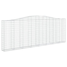 Schanskorf gewelfd 400x30x140/160 cm gegalvaniseerd ijzer 1 400 x 30 x 140/160 cm