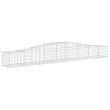 Schanskorf gewelfd 400x50x40/60 cm gegalvaniseerd ijzer 1 400 x 50 x 40/60 cm