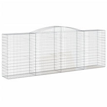 Schanskorf gewelfd 400x50x140/160 cm gegalvaniseerd ijzer 1 400 x 50 x 140/160 cm