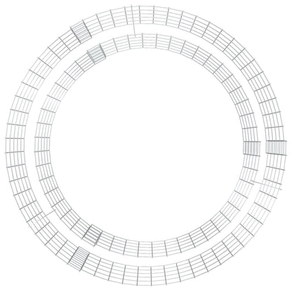Schanskorf Vuurplaats Ø 100 Cm Gegalvaniseerd Ijzer 100 x 50 cm
