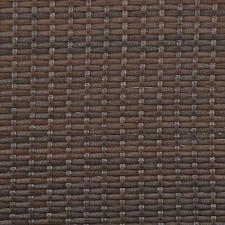 Tuinbank 2-Zits Met Kussens Poly Rattan Bruin