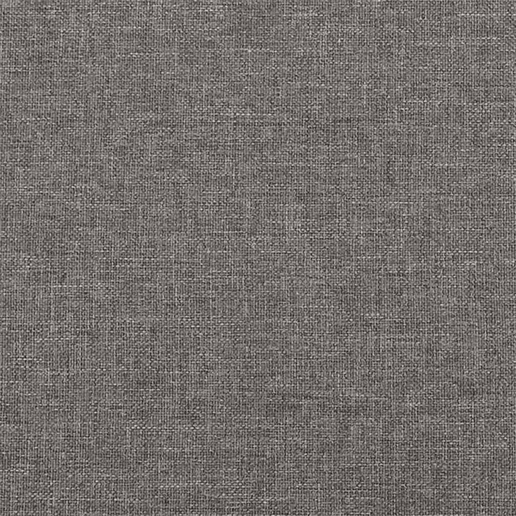 Tweezitsbank Met Kussens 140 Cm Stof Donkergrijs 172 x 77 x 80 cm