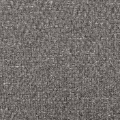 Tweezitsbank Met Kussens 140 Cm Stof Donkergrijs 172 x 77 x 80 cm