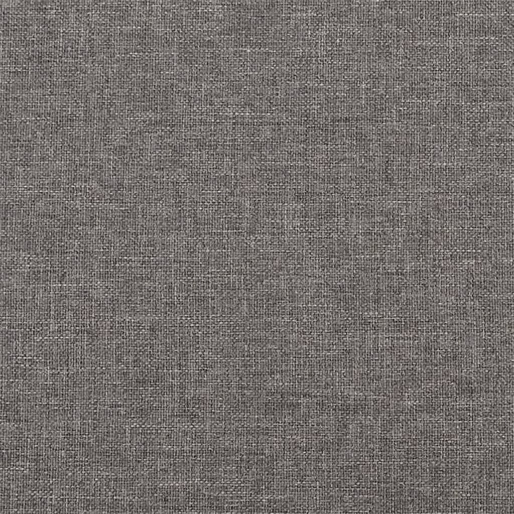 Fauteuil Met Voetenbank 60 Cm Stof Donkergrijs 78 x 77 x 80 cm