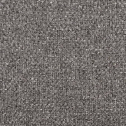 Fauteuil Met Voetenbank 60 Cm Stof Donkergrijs 78 x 77 x 80 cm