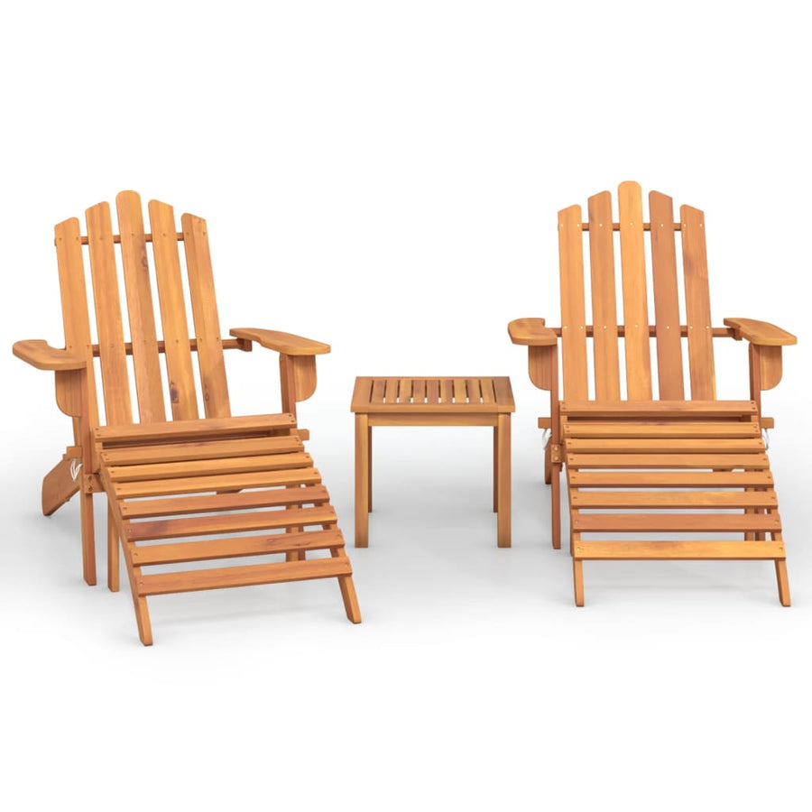 Loungeset Adirondack Massief Acaciahout 3