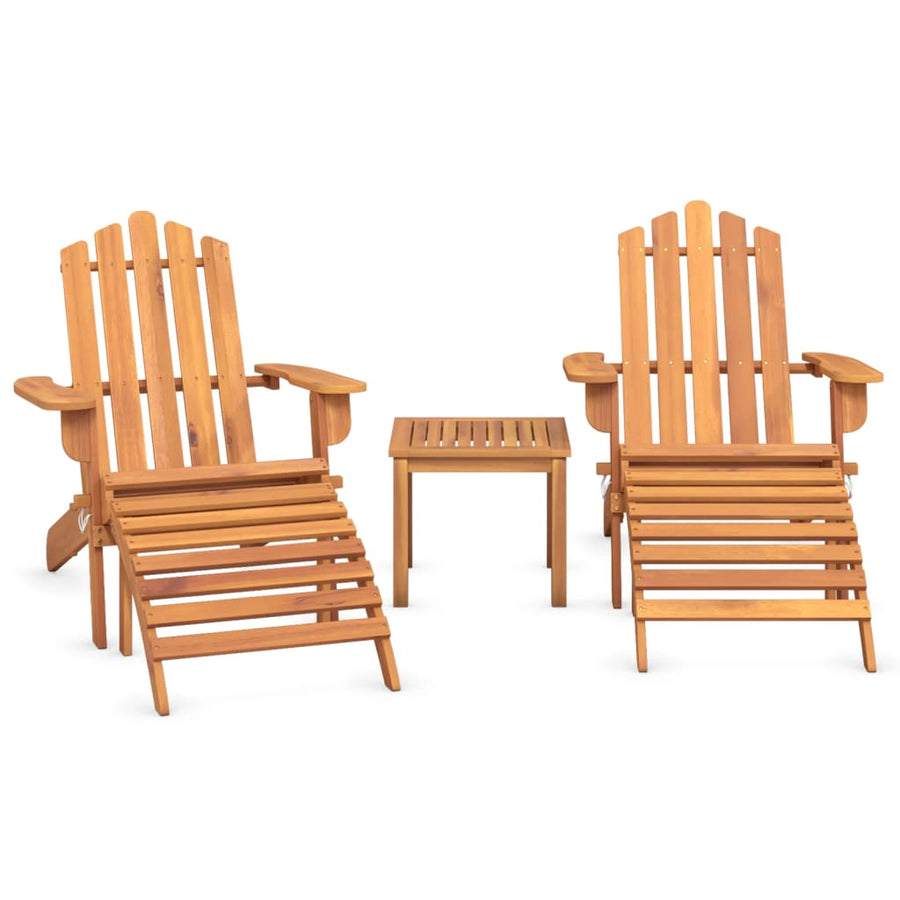 Loungeset Adirondack Massief Acaciahout 3