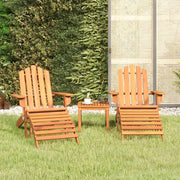 Adirondack Solid Acacia Wood Lounge Set 3