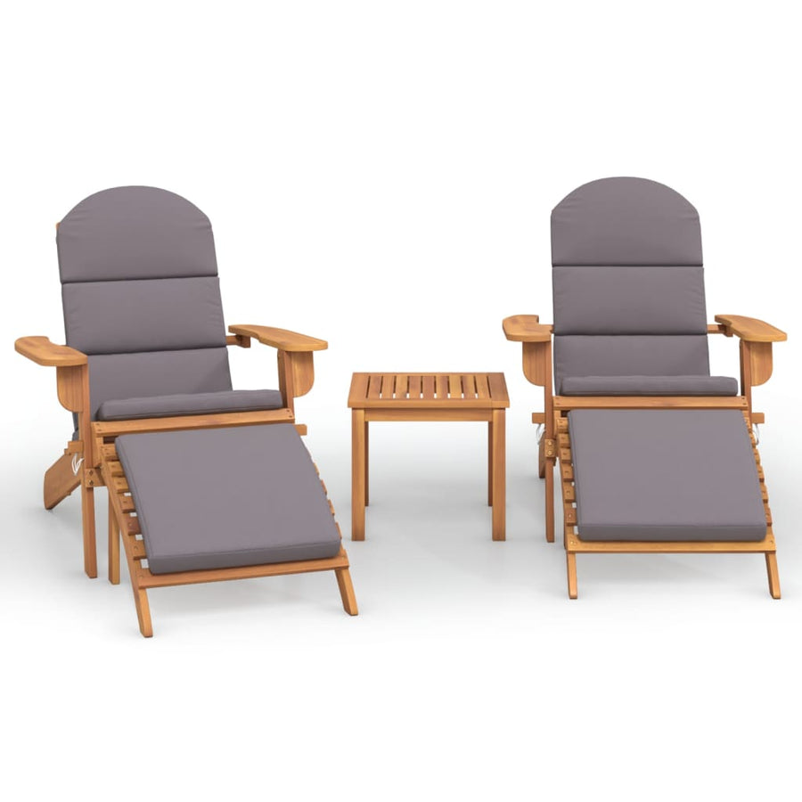 Loungeset Adirondack Massief Acaciahout 3