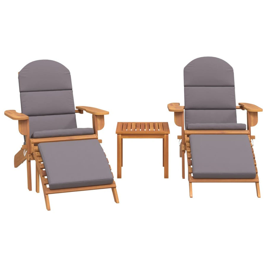 Loungeset Adirondack Massief Acaciahout 3