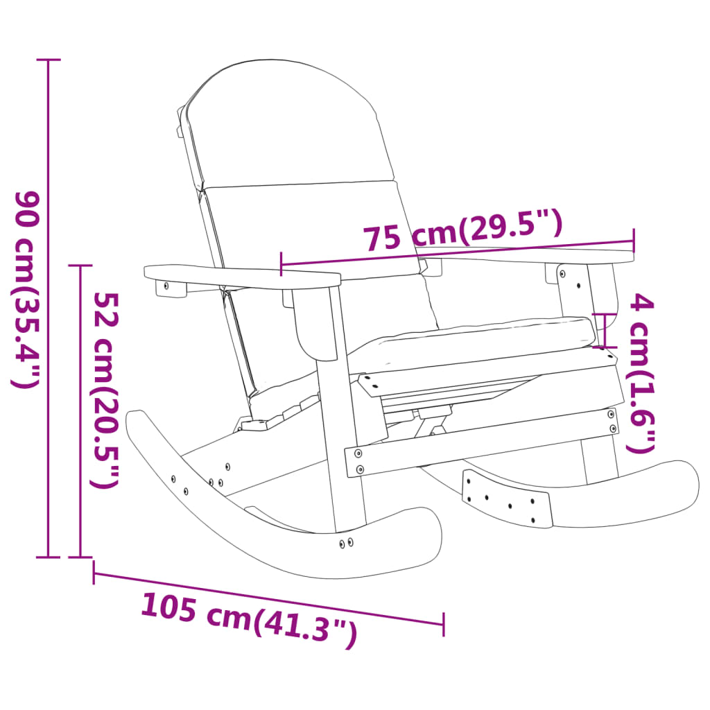 Loungeset Adirondack Massief Acaciahout 3