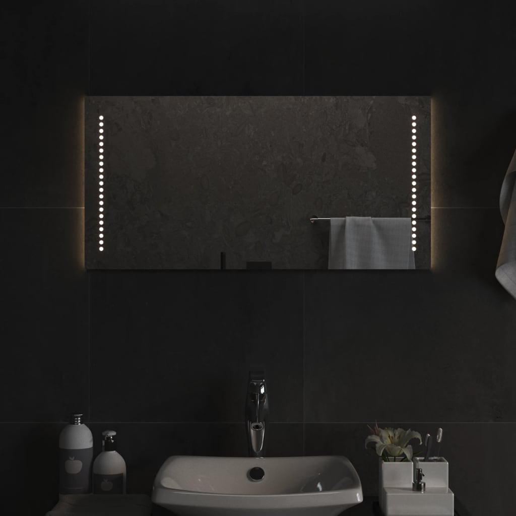 Badkamerspiegel LED 40x80 cm