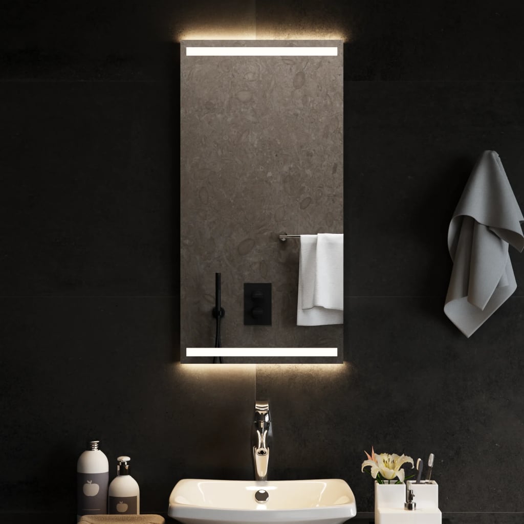 Badkamerspiegel LED 40x80 cm