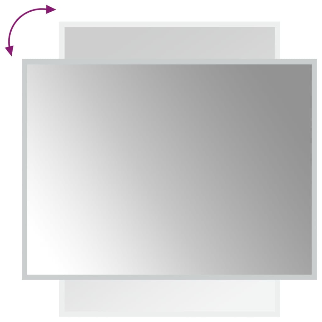 Badkamerspiegel LED 60x80 cm