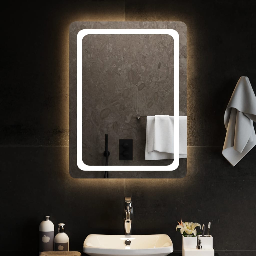 Badkamerspiegel LED 60x80 cm