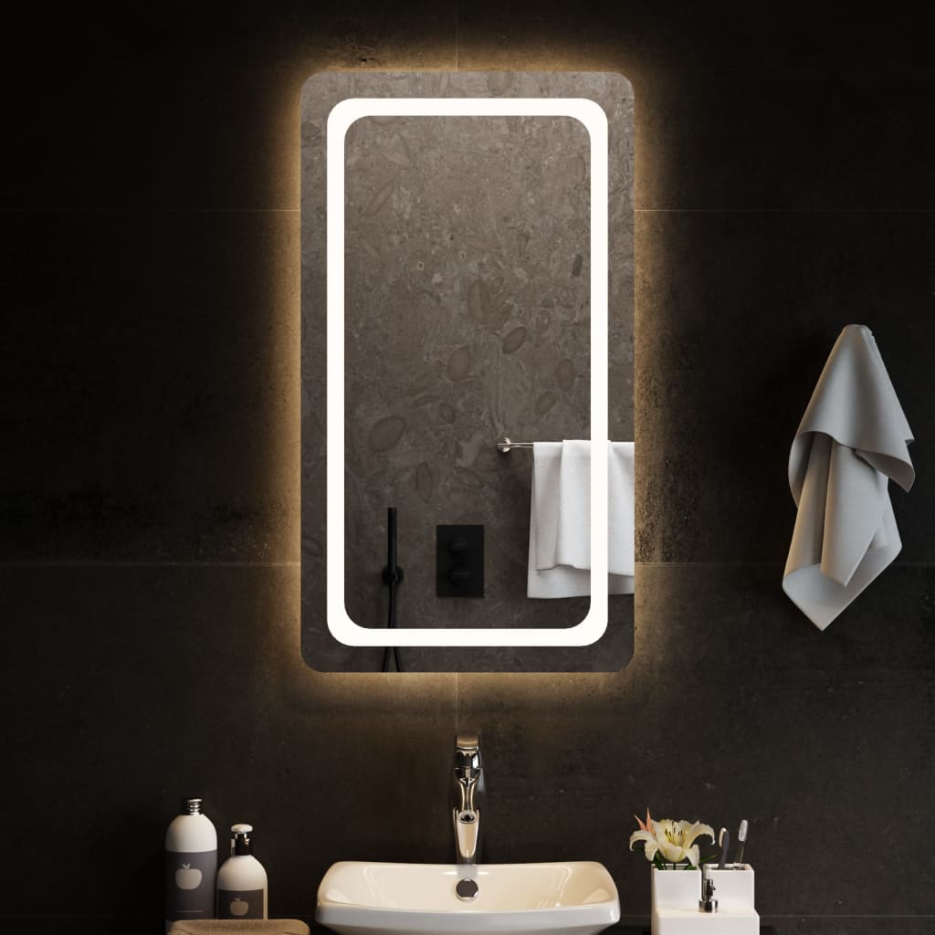 Badkamerspiegel LED 50x90 cm