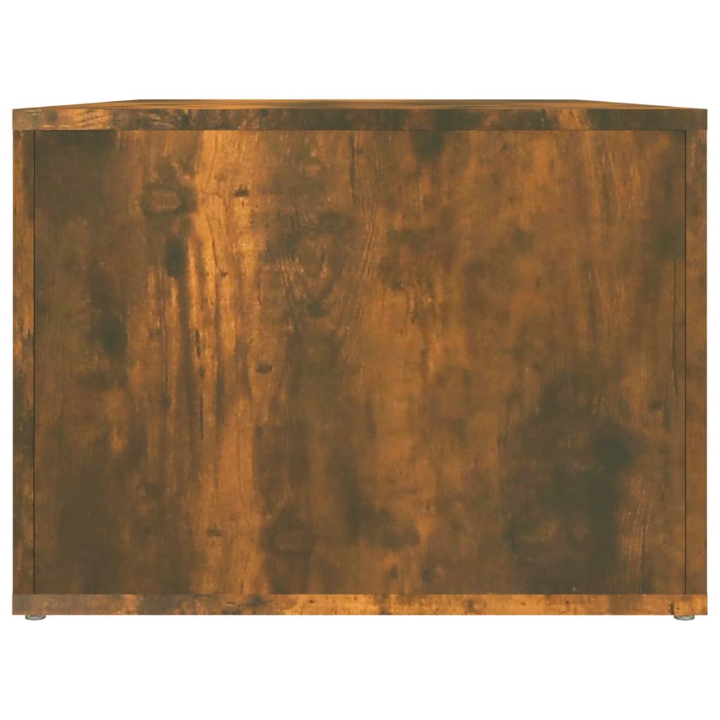 Salontafel 80X50X36 Cm Bewerkt Hout Kleurig Gerookt eiken