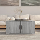 Coffee table 80x50x36 cm engineered wood grey Sonoma oak effect
