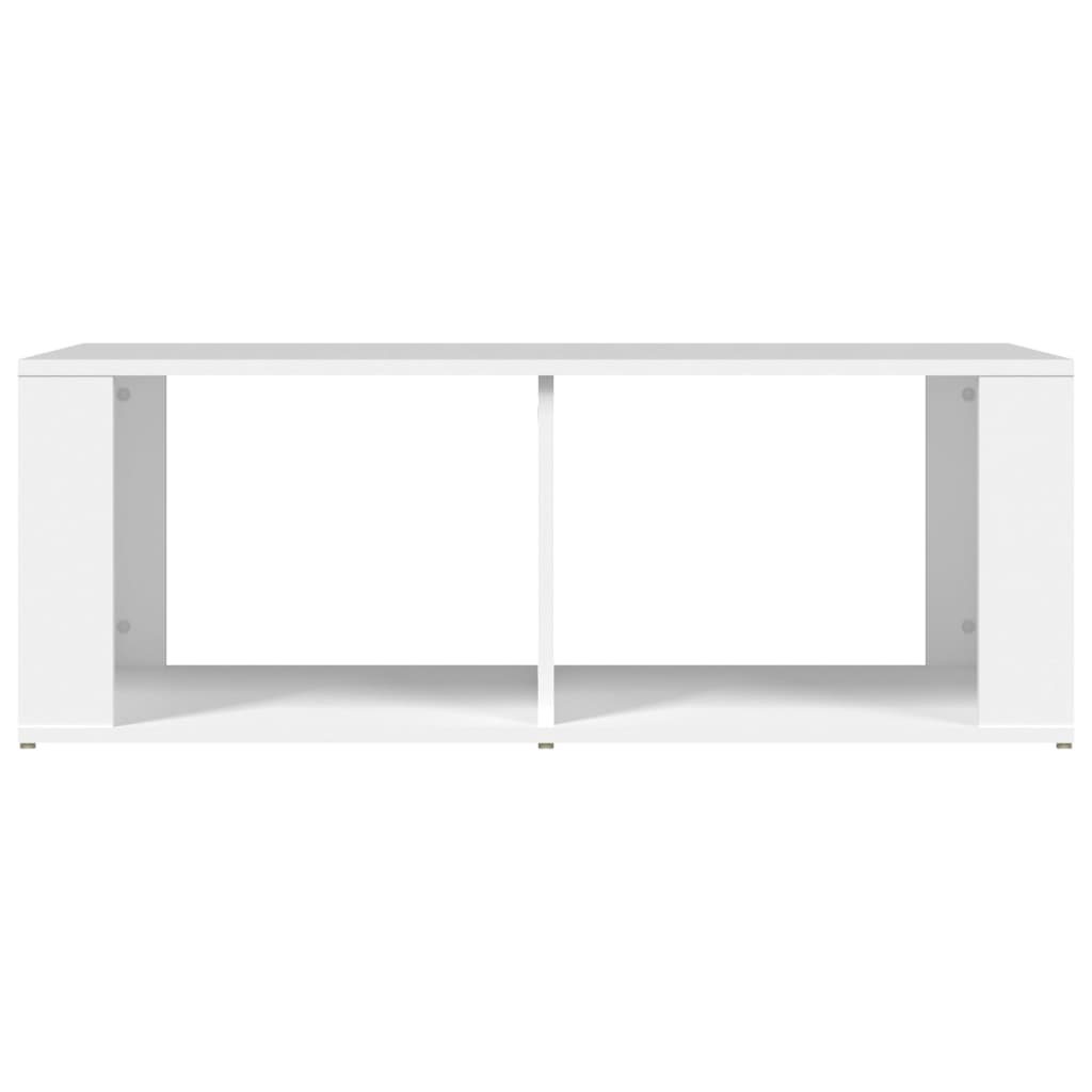 Salontafel 00X50X36 Cm Bewerkt Hout Wit