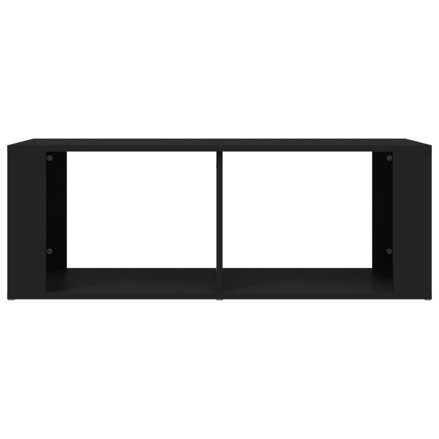Salontafel 00X50X36 Cm Bewerkt Hout Zwart