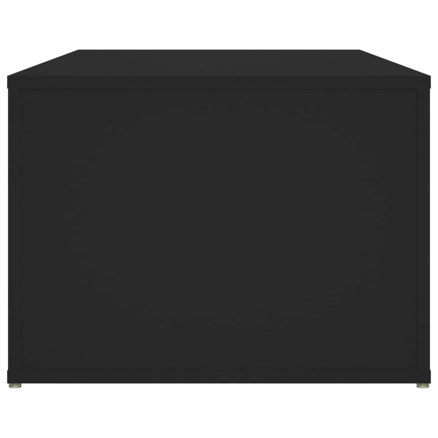 Salontafel 00X50X36 Cm Bewerkt Hout Zwart