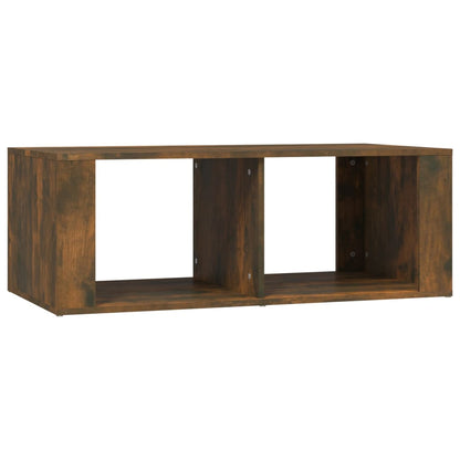 Salontafel 100X50X36 Cm Bewerkt Hout Gerookt Eikenkleurig