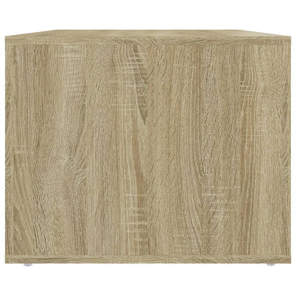 Salontafel 80X50X40 Cm Bewerkt Hout Sonoma Eikenkleurig 1