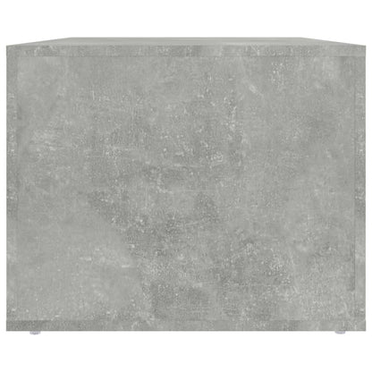 Salontafel 80X50X40 Cm Bewerkt Hout Betongrijs 1