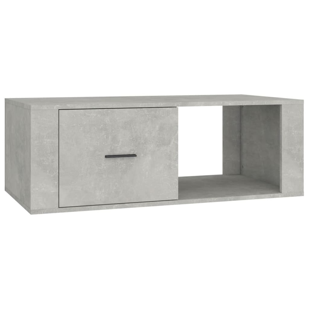 Salontafel 00X50,5X35 Cm Bewerkt Hout Betongrijs