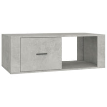 Salontafel 00X50,5X35 Cm Bewerkt Hout Betongrijs