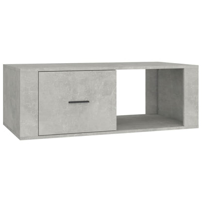 Salontafel 00X50,5X35 Cm Bewerkt Hout Betongrijs