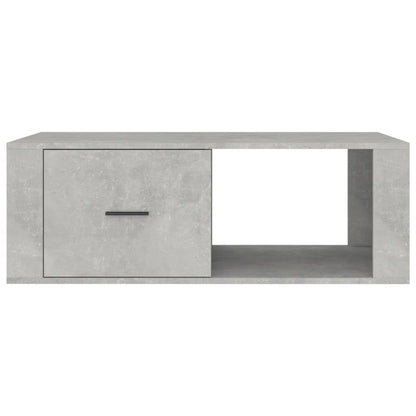 Salontafel 00X50,5X35 Cm Bewerkt Hout Betongrijs