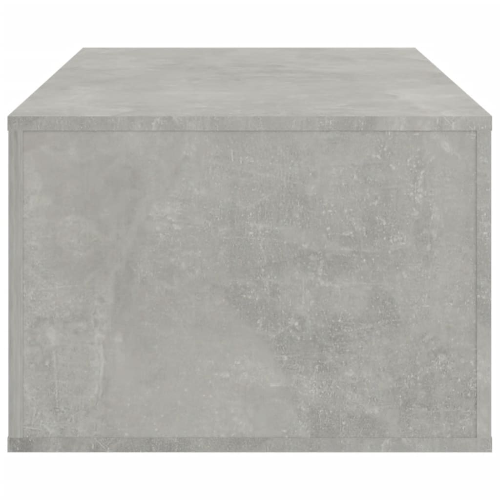 Salontafel 00X50,5X35 Cm Bewerkt Hout Betongrijs