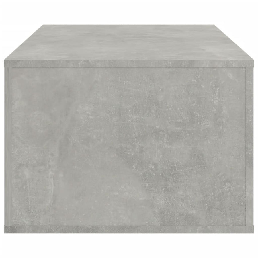 Salontafel 00X50,5X35 Cm Bewerkt Hout Betongrijs