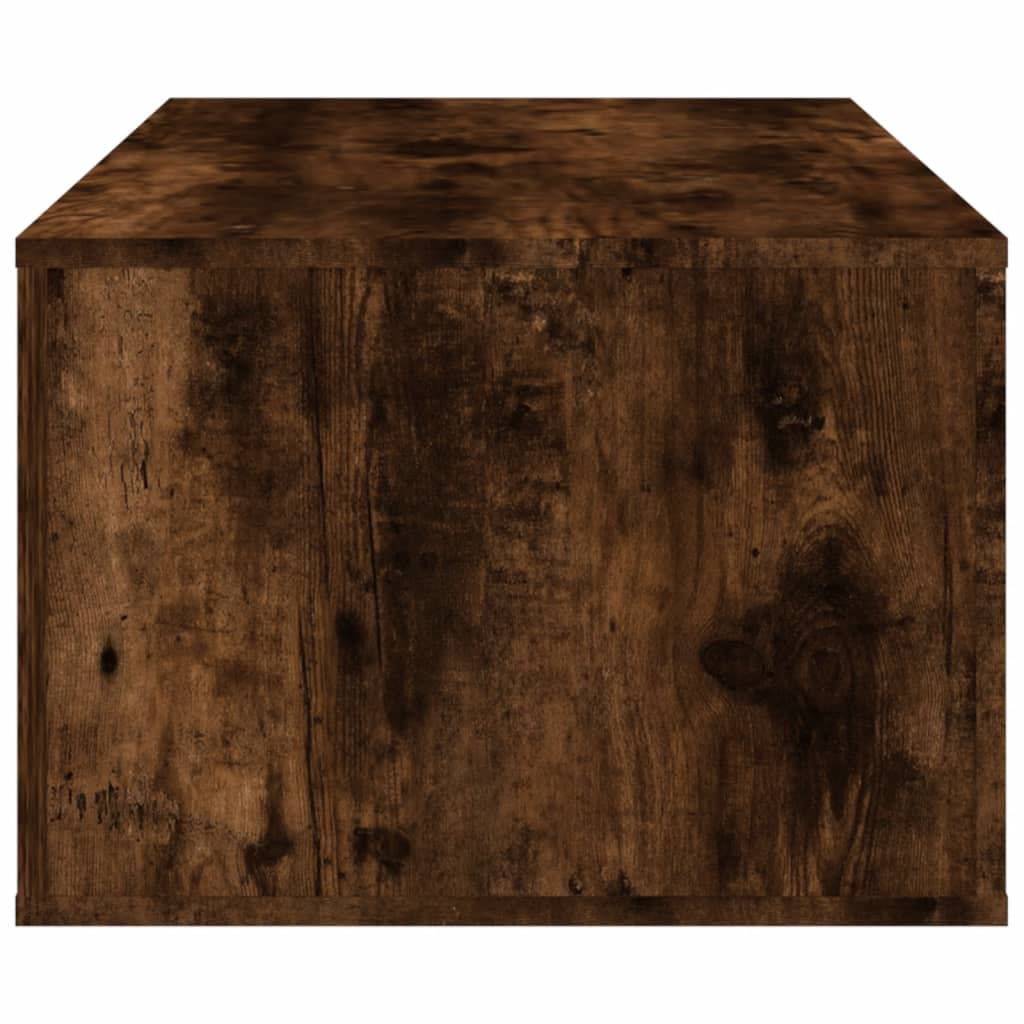 Salontafel 00X50,5X35 Cm Bewerkt Hout Kleurig Gerookt eiken