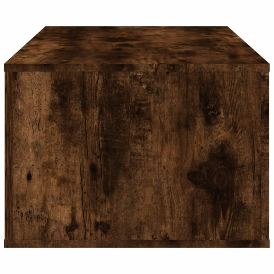 Salontafel 00X50,5X35 Cm Bewerkt Hout Kleurig Gerookt eiken