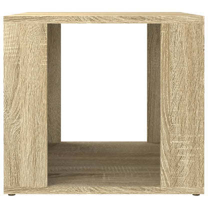 Nachtkastje 41X40X36 Cm Bewerkt Hout Sonoma Eikenkleurig