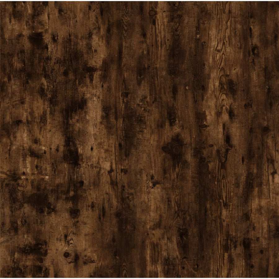 Nachtkastje 41X40X36 Cm Bewerkt Hout Gerookt Eikenkleurig