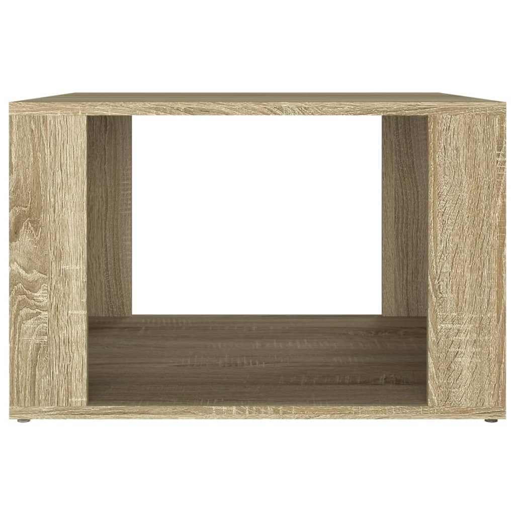 Nachtkastje 57X55X36 Cm Bewerkt Hout Sonoma Eikenkleurig