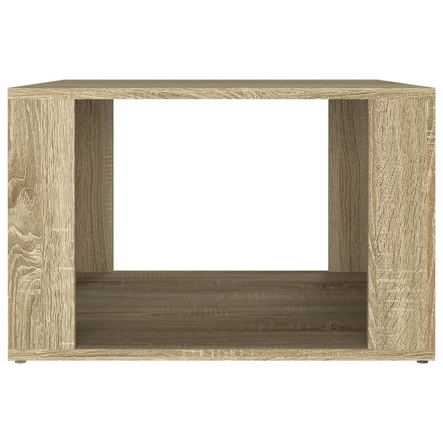 Nachtkastje 57X55X36 Cm Bewerkt Hout Sonoma Eikenkleurig