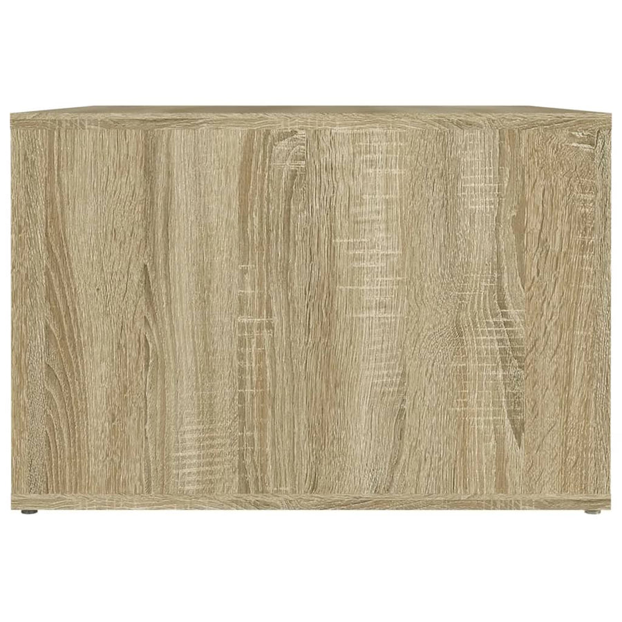 Nachtkastje 57X55X36 Cm Bewerkt Hout Sonoma Eikenkleurig
