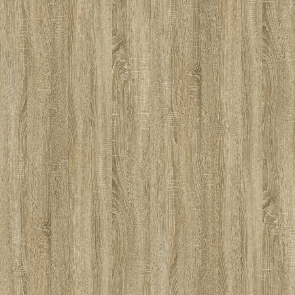 Nachtkastje 57X55X36 Cm Bewerkt Hout Sonoma Eikenkleurig