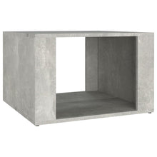 Nachtkastje 57X55X36 Cm Bewerkt Hout Betongrijs